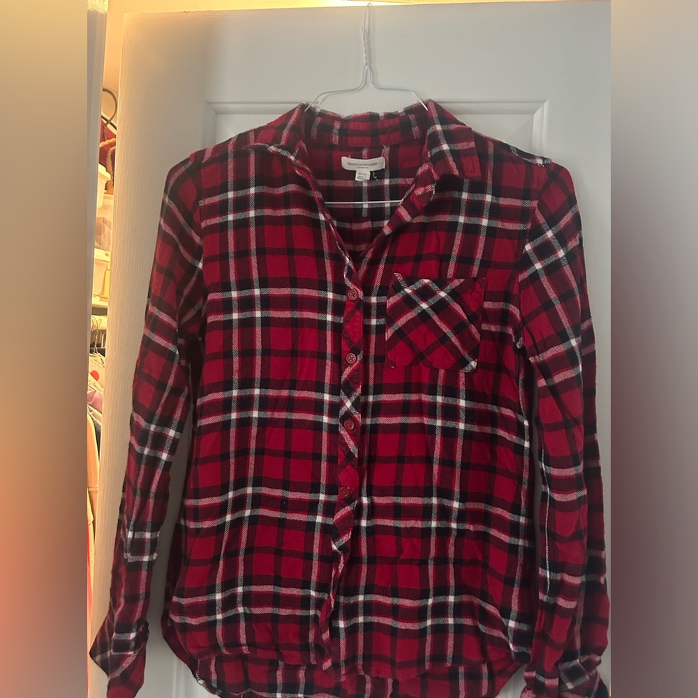 Beach Lunch Lounge light weight flannel shirt